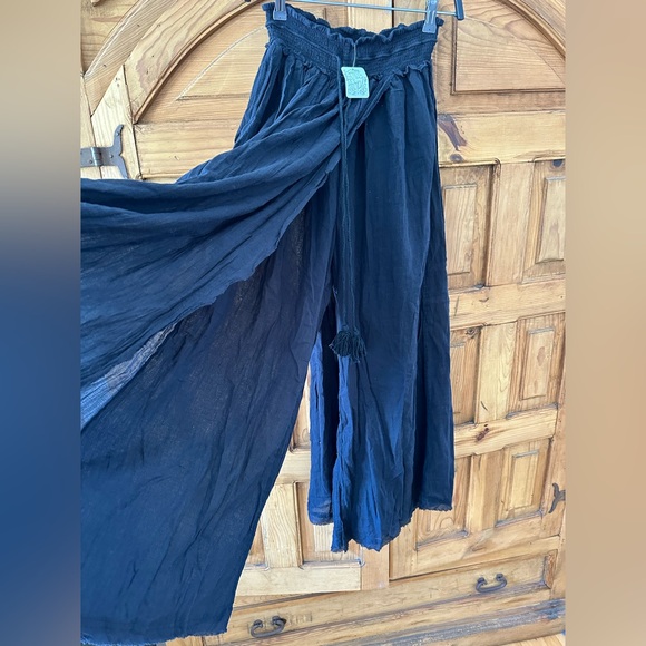 Free People Wide Leg Pant/ Skirt Overlay NWT - Picture 3 of 12